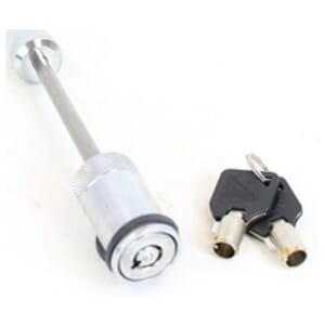 Deluxe 3 1/2" Span Chrome Coupler Lock