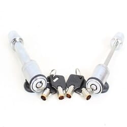 3 1/2" Span Coupler & Receiver Lock Set