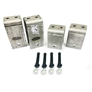 Southwest Wheel® Single Axle Hanger Kit for 2" Slipper Springs