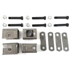 Single Axle Hanger Kit for Double Eye Springs - APS1BX