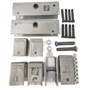 Southwest Wheel® Tandem Axle Hanger Kit for 2" Slipper Springs for 5,200 lbs. to 8,000 lbs. Trailer Axles - APT288SEBX