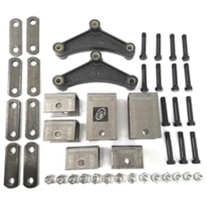 Southwest Wheel® Tandem Axle Hanger Kit for Double Eye Springs for 5,200 lbs. to 7,000 lbs. Trailer Axles - APT5BX