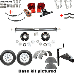 3,500 lb. Trailer Kit (14" Wheels)