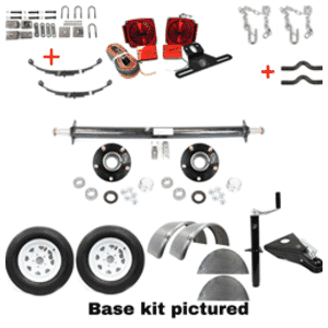 3,500 lb. Trailer Kit (15" Wheels)