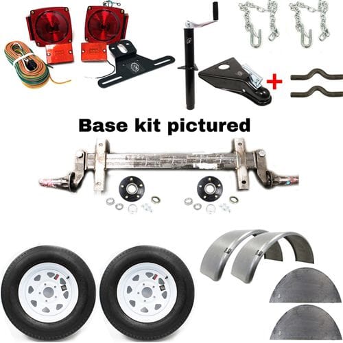 3,500 lbs. Torsion Axle Trailer Kit (15" wheels)