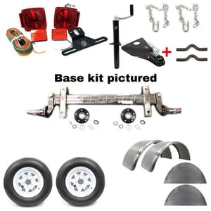 3,500 lbs. Torsion Axle Trailer Kit (14" Wheels)