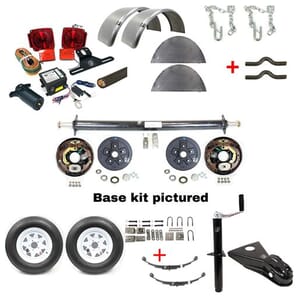 3,500 lb. Brake Axle Trailer Kit (15" Wheels)