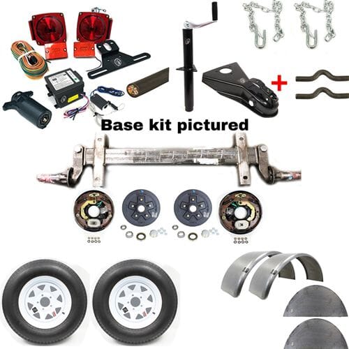 3,500 lbs. Torsion Brake Axle Trailer Kit (14" Wheels)