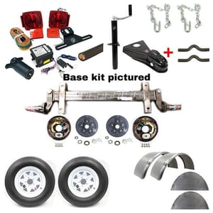 3,500 lbs. Torsion Brake Axle Trailer Kit (14" Wheels)