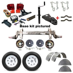 3,500 lbs. Torsion Brake Axle Trailer Kit (15" wheels)