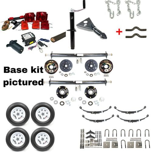 7,000 lb. Tandem Brake Axle Trailer Kit