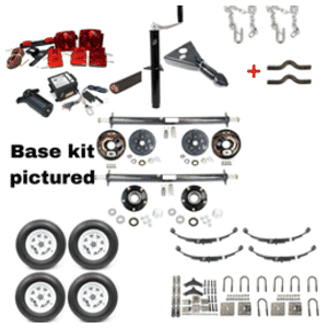 7,000 lb. Tandem Brake Axle Trailer Kit