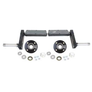 550 lb. Torsion Half Axles with 4-4" Bolt Circle Hubs - FR550BT121