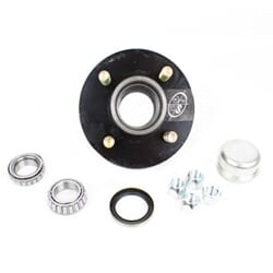 TruRyde® BT9 4-4" Trailer Hub with Parts for a 2,000 lbs. Trailer Axle - BT1219E