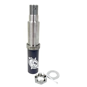 1.5" Round 84 Trailer Axle Spindle with Nut, Washer, and Cotter Pin - R20484X
