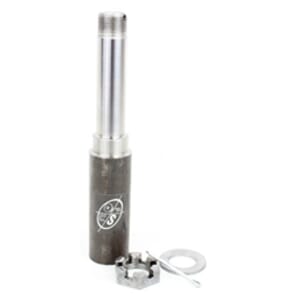 Southwest Wheel® 1.5" Round BT8 Spindle with Nut, Washer, and Cotter Pin - R204BT8X