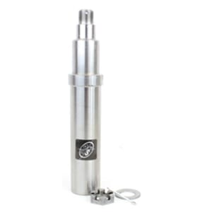 Southwest Wheel® Two Inch Round 42 Trailer Axle Spindle with Castle Nut, Washer, and Cotter Pin -