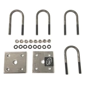 Southwest Wheel® U-Bolt Kit for 2,000 lbs. 1.75" Trailer Axle - APUBR134BX