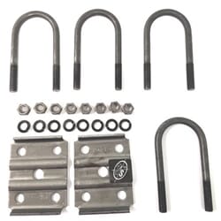 Southwest Wheel® U-Bolt Kit for 3,500 lbs. 2 3/8" Trailer Axle 5.25" Length - APUBR238BX