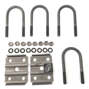 Southwest Wheel® U-Bolt Kit for 3,500 lbs. 2 3/8" Trailer Axle 5.5" Length - APUBR238BX