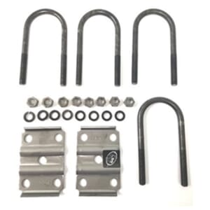 Southwest Wheel® U-Bolt Kit for 5,200-7,000 lbs. 3" Trailer Axle - APUBR3BX