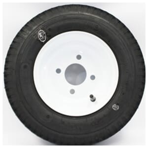 4.80X8 Four Lug Wheel and Tire - C140844