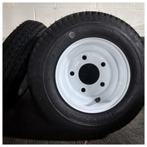 LoadStar 4.80/4.00-8 Tire Mounted to a 5-4.5" Bolt Circle Wheel - 50844