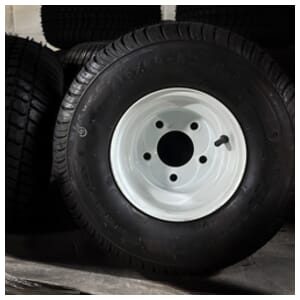 215/60-8 4PLY Five Lug Wheel and Tire - C11895DM5WTC