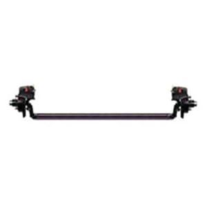7,000 lb. DeeMaxx Hydraulic Disc Brake 4" Drop Standard Spring Dexter Trailer Axle