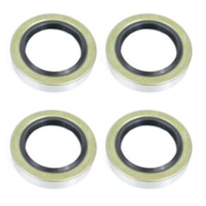 Four pack of TruRyde® Double Lip Seals for 3,500 lbs. Trailer Axles - 58846DLX4