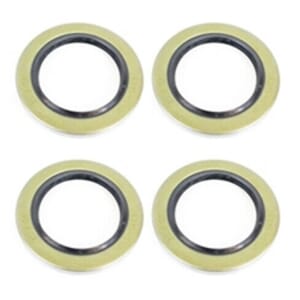 Four pack of TruRyde® Double Lip Seals for 5,200 lbs. to 7,000 lbs. Trailer Axles with 2 1/4" ID - 42385DLX4