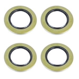 Four pack of TruRyde® Double Lip Seals for 5,200 lbs. to 7,000 lbs. Trailer Axles with 2 1/8" ID - 21333TBX4