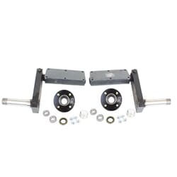 Adjustable 550 lb. Torsion Half Axles with 4-4" Bolt Circle Hubs - FR550SBT121