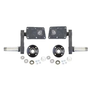 Adjustable 425 lb. Torsion Half Axles with 4-4" Bolt Circle Hubs - FR425SBT121