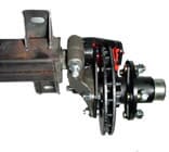 2,000 lb. Flexiride Torsion Axle w/ Disc Brakes