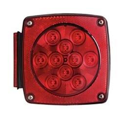 Optronics Universal Under 80" Combination LED Taillight Driver Side w/ License Light - STL9RB