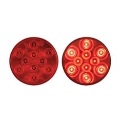 Optronics 4” Round Sealed LED Stop/Turn/Taillight (10 diodes) - STL43RBK