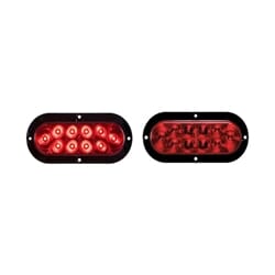Optronics 6” Flange Mount Oval Sealed LED Stop/Turn/Taillight - STL78RB