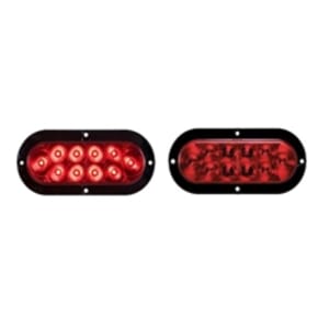 Optronics 6” Flange Mount Oval Sealed LED Stop/Turn/Taillight - STL78RB