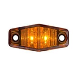 Optronics Amber Mini-Sealed LED Marker/Clearance Light - MCL13A2BK