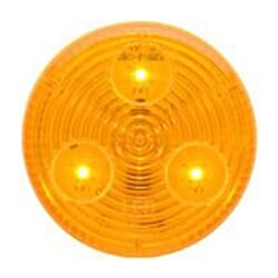 Optronics Amber 2” Round Sealed LED Marker/Clearance Light - MCL55ABK
