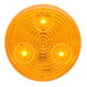 Optronics Amber 2” Round Sealed LED Marker/Clearance Light - MCL55ABK