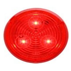 Optronics Red 2.5” Round Sealed LED Marker/Clearance Light - MCL57RBK