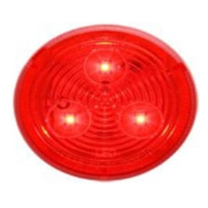 Optronics Red 2.5” Round Sealed LED Marker/Clearance Light - MCL57RBK