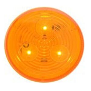 Optronics Amber 2.5” Round Sealed LED Marker/Clearance Light - MCL57ABK
