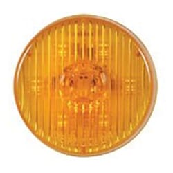 Optronics Amber 2.5” Round PC-Rated LED Marker/Clearance Light - MCL58ABK