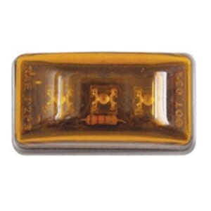 Optronics Amber Sealed Mini Rectangular LED Marker/Clearance Light - MCL95AB