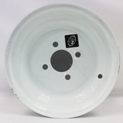 Ten Inch Four Lug White Trailer Wheel - 41000