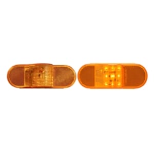 Optronics 6” Oval Sealed LED Intermediate Marker Light - STL75ABK