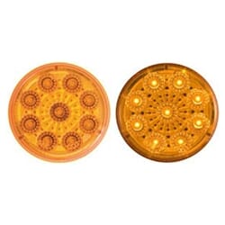 Optronics Amber 2” Miro-Flex Round Sealed LED Marker/Clearance Light - MCL50ABK